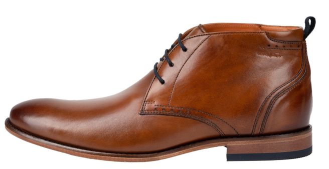 Cognac Schnürschuh Hercules