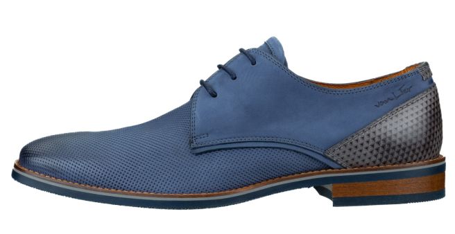 Blauer Amalfi-Schnürsneaker